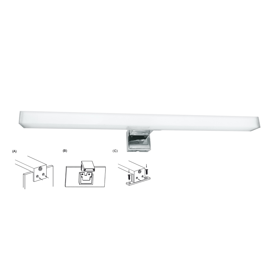 Top Light - LED Kúpeľňové osvetlenie zrkadla OREGON LED/7W/230V 40 cm IP44