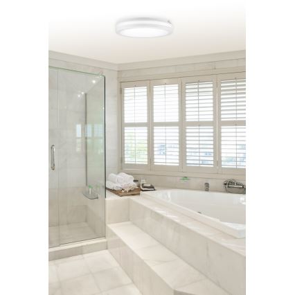 Top Light - LED kúpeľňové stropné svietidlo COMET LED/40W/230V 3000/4000/6500K IP54 biele, priemer 40 cm