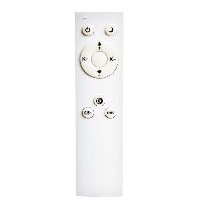 Top Light - LED stlmiteľné kúpeľňové stropné svietidlo NEXUS LED/55W/230V 3000-6500K IP44 pr. 48 cm biela + diaľkové ovládanie