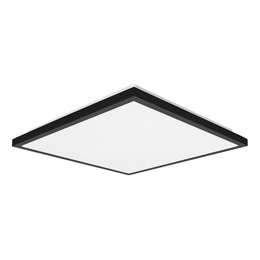 Top Light - LED Kúpeľňové stropné svietidlo ONYX LED/24W/230V IP44 3000/4000/6500K 38x38 cm čierna