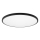 Top Light - LED Kúpeľňové stropné svietidlo ONYX LED/24W/230V IP44 3000/4000/6500K pr. 39 cm čierna