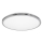 Top Light - LED Kúpeľňové stropné svietidlo SILVER LED/10W/230V IP44 3000/4000/6500K pr. 29 cm lesklý chróm