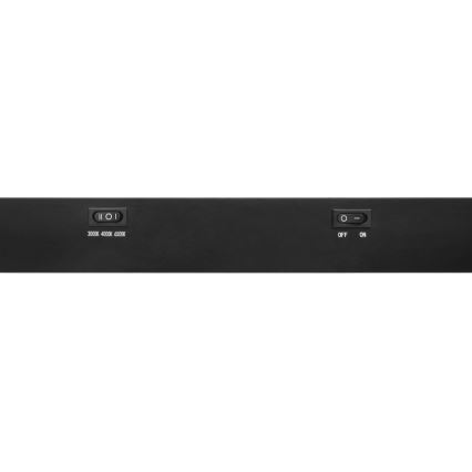 Top Light - LED Podlinkové svietidlo AXIS LED/15W/230V 3000/4000/6500K 60 cm čierna