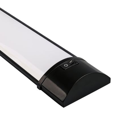 Top Light - LED podlinkové svietidlo ZSP LED/9W/230V 3000/4000/6500K 30 cm čierna