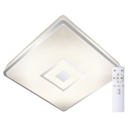 Top Light - LED RGB Stmievateľné stropné svietidlo RAINBOW LED/24W/230V hranatý + diaľkové ovládanie