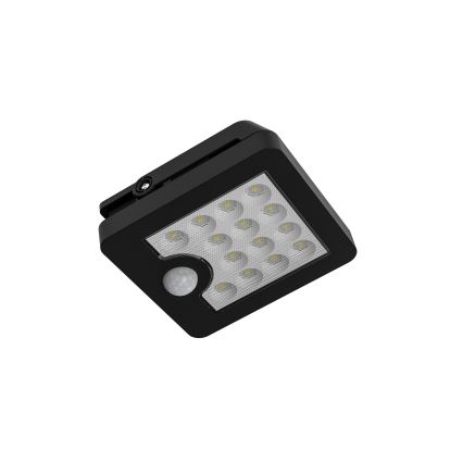 Top Light - LED Solárny nástenný reflektor so senzorom HELEON S LED/5W/3,7V IP65 4000K 1800 mAh