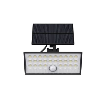 Top Light - LED Solárny nástenný reflektor so senzorom HELEON VARIO LED/8W/3,7V IP65 4000K 2200 mAh + diaľkové ovládanie
