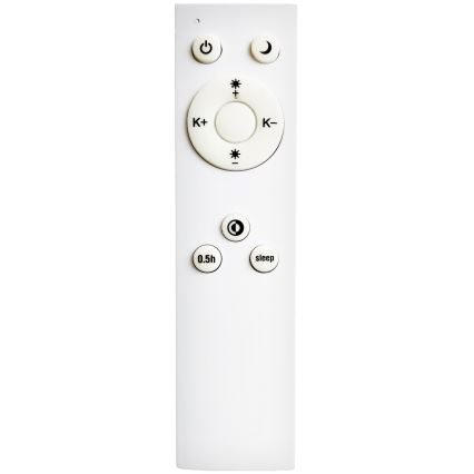Top Light - LED Stmievateľný luster na lanku SALERNO LED/60W/230V 3000-6500K pr. 60 cm čierna + diaľkové ovládanie