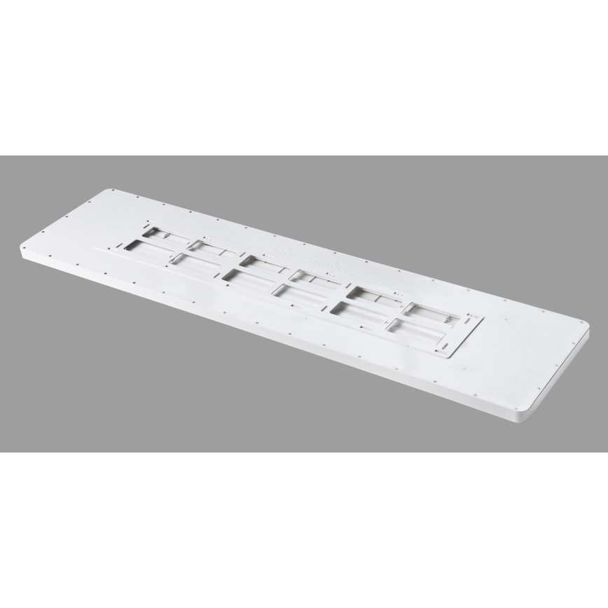 Top Light - LED Stmievateľný prisadený panel REVIT LED/70W/230V 3000-6500K 120x30 cm čierna + diaľkové ovládanie