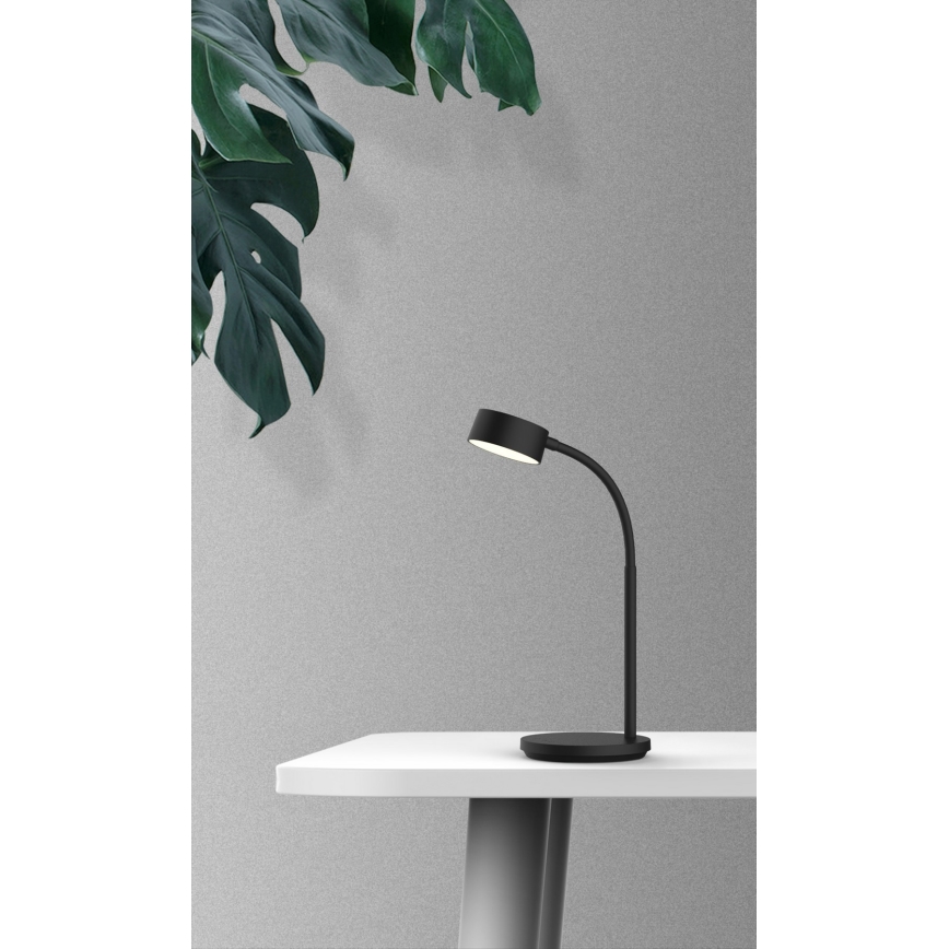 Top Light - LED Stmievateľná dotyková stolná lampa BELLA LED/4,8W/5V 3000/4000/6500K čierna