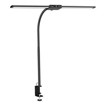 Top Light - LED stmievateľná stolová lampa so svorkou LYRA LED/18W/230V 3000-6500K čierna