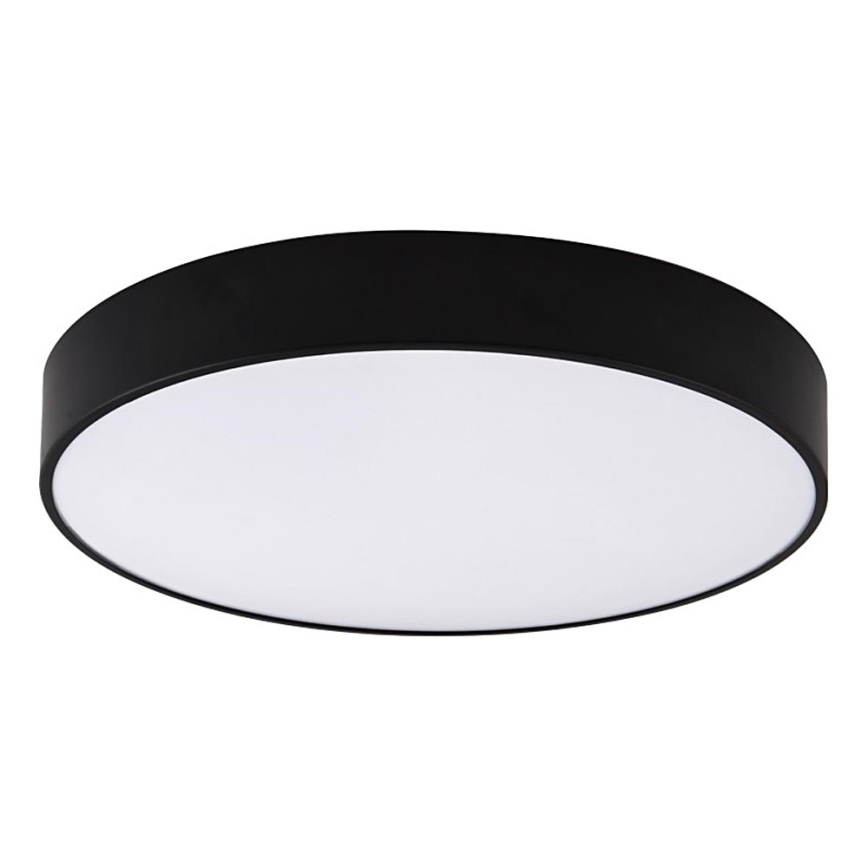 Top Light - LED Stmievateľné kúpeľňové stropné svietidlo PETAL LED/48W/230V IP44 3000-6500K pr. 48 cm čierna + diaľkové ovládanie