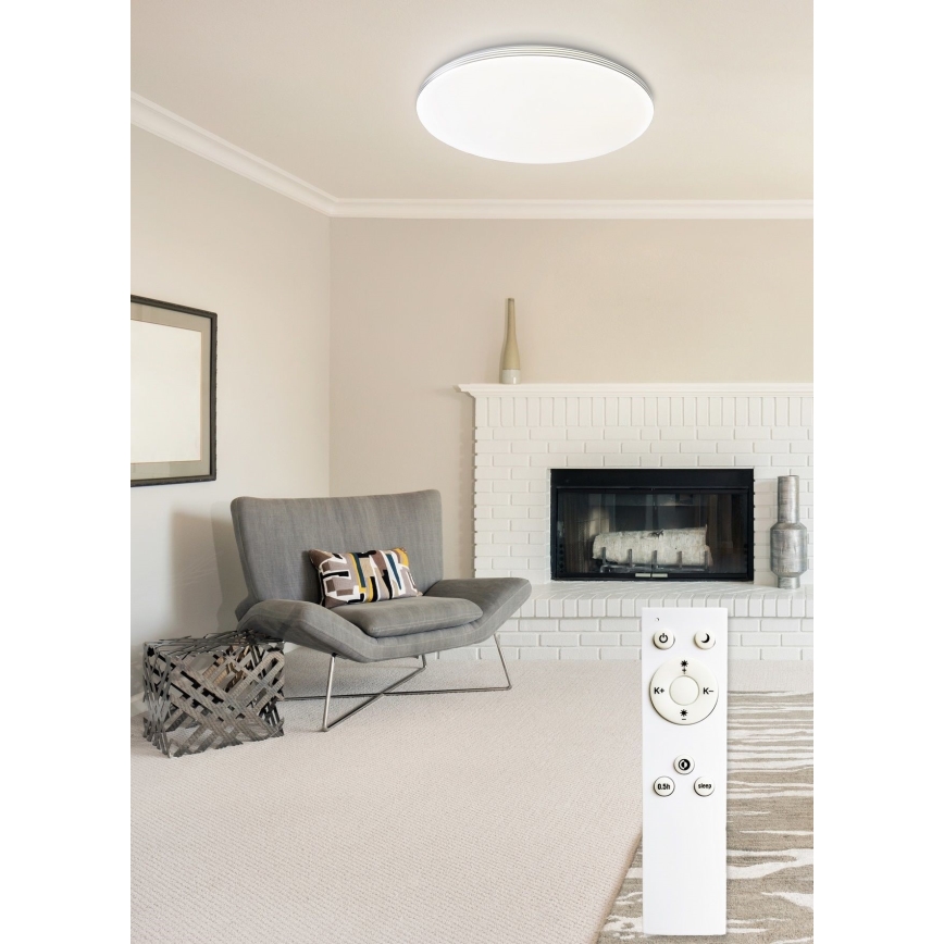 Top Light - LED Stmievateľné stropné svietidlo OCEAN LED/36W/230V 3000-6500K + diaľkové ovládanie