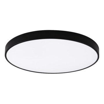 Top Light - LED Stmievateľné stropné svietidlo PETAL LED/60W/230V 3000-6500K pr. 59 cm čierna + diaľkové ovládanie