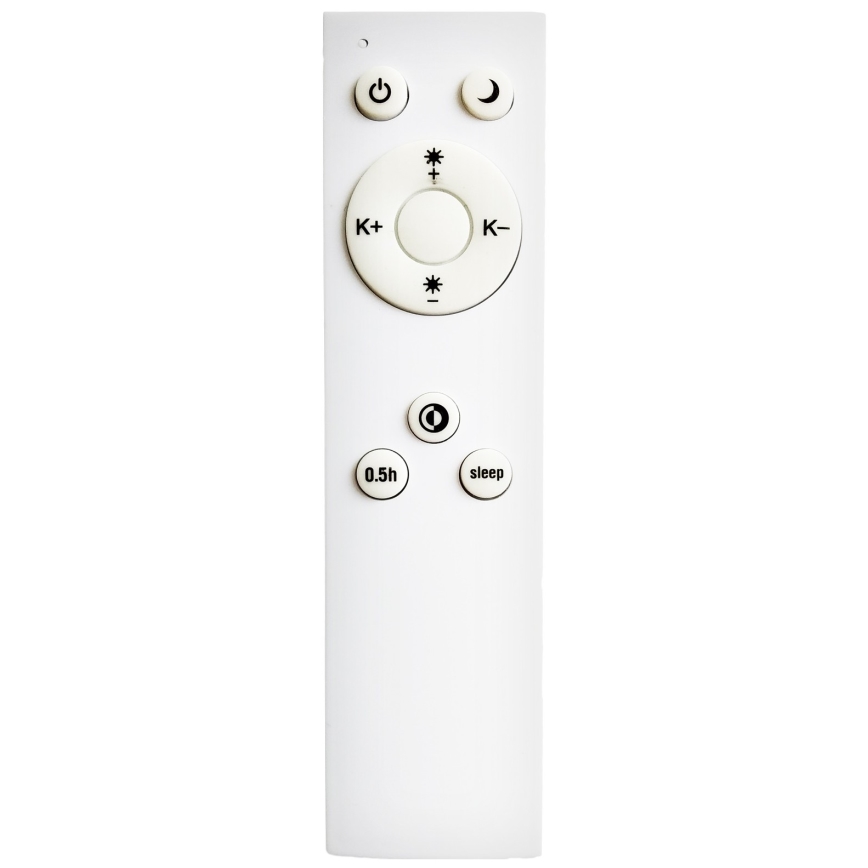 Top Light - LED Stmievateľné stropné svietidlo REVIT LED/70W/230V 3000-6500K pr. 75 cm čierna + diaľkové ovládanie