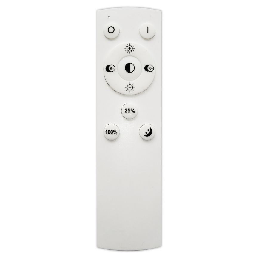 Top Light - LED Stmievateľný luster na lanku SATURN LED/30W/230V 3000-6500K čierna + diaľkové ovládanie