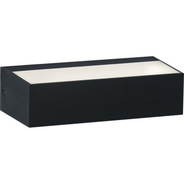 Top Light - LED vonkajšie nástenné svietidlo IMOLA LED/10W/230V 3000/4000/6000K IP54 17 cm čierne
