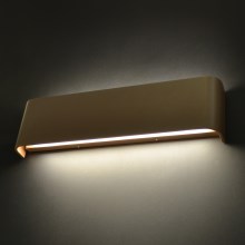 Top Light - LED Vonkajšie nástenné svietidlo LED/12W/230V