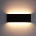 Top Light - LED Vonkajšie nástenné svietidlo OBLIGO LED/12W/230V IP65 čierna