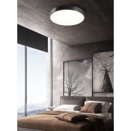 Top Light Metal 40CR RC - LED Stmievateľné stropné svietidlo METAL LED/51W/230V lesklý chróm + diaľkové ovládanie