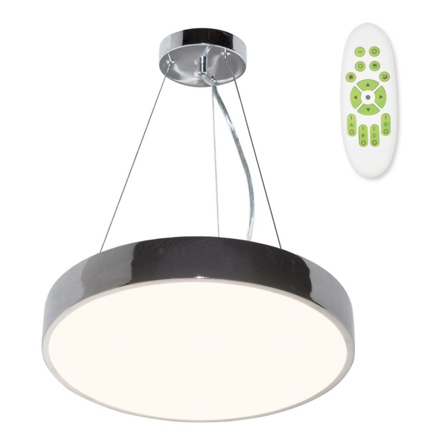 Top Light Metal 40CRZ RC - LED Stmievateľný luster na lanku METAL LED/51W/230V lesklý chróm + diaľkové ovládanie