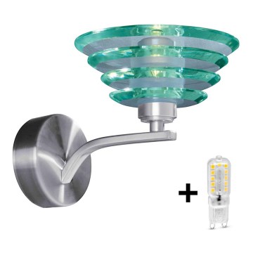 Top Light Neptun A/K - LED Stmievateľné nástenné svietidlo 1xG9/5W/230V + 1xG9/40W Top Light Neptun A/K - LED Stmievateľné nástenné svietidlo 1xG9/5W/230V + 1xG9/40W