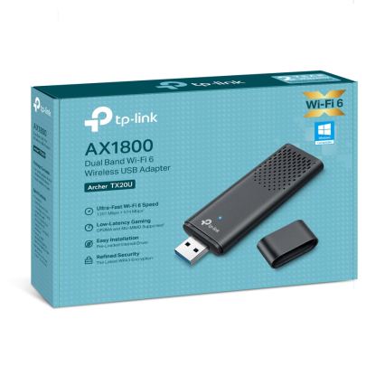 TP-Link - Dvojpásmový bezdrôtový USB adaptér s Wi-Fi 6 Archer TX20U