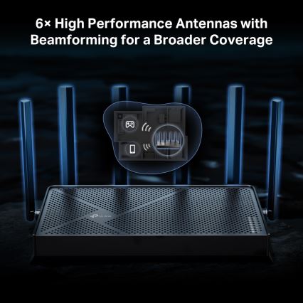 TP-Link - Dvojpásmový router Wi‑Fi 7 Archer BE400