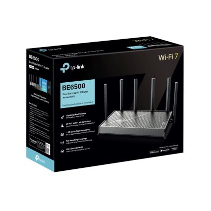 TP-Link - Dvojpásmový router Wi‑Fi 7 Archer BE400