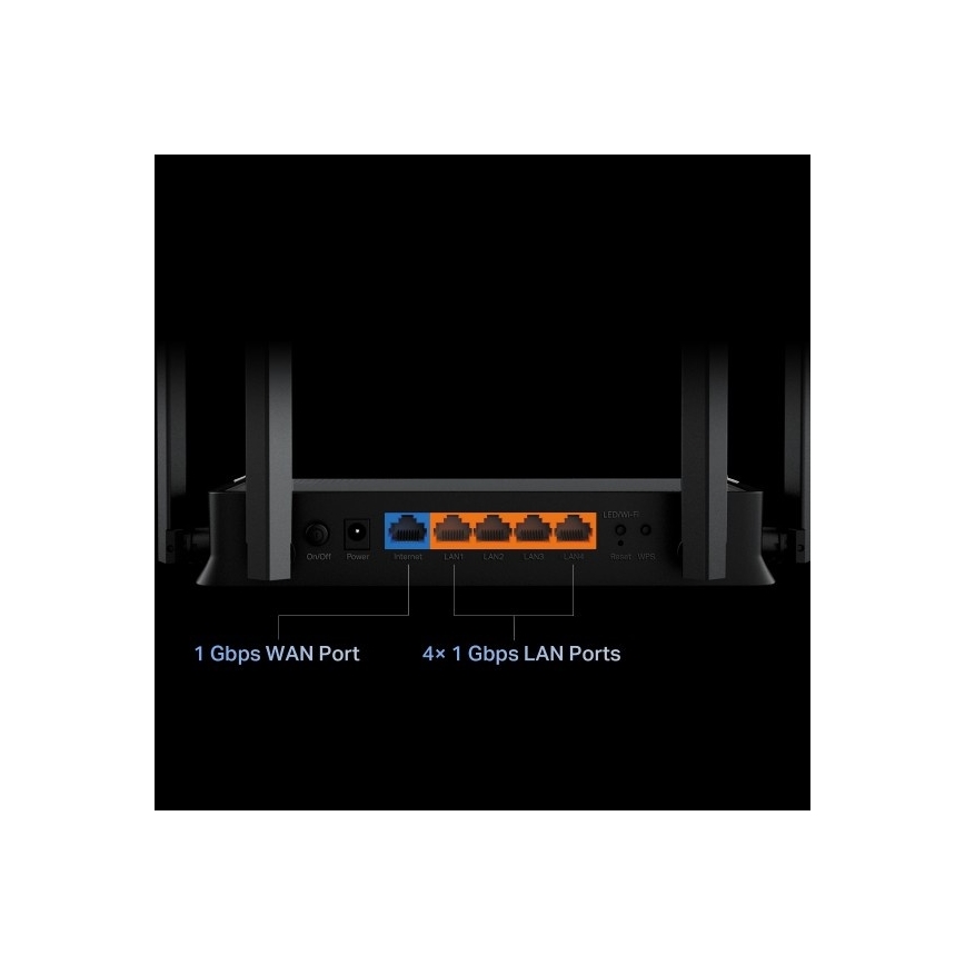 TP-Link - Dvojpásmový Wi-Fi 7 smerovač Archer BE220
