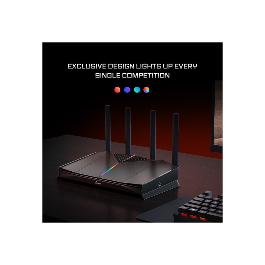 TP-Link - Herný dvojpásmový Wi-Fi 7 router Archer GE230