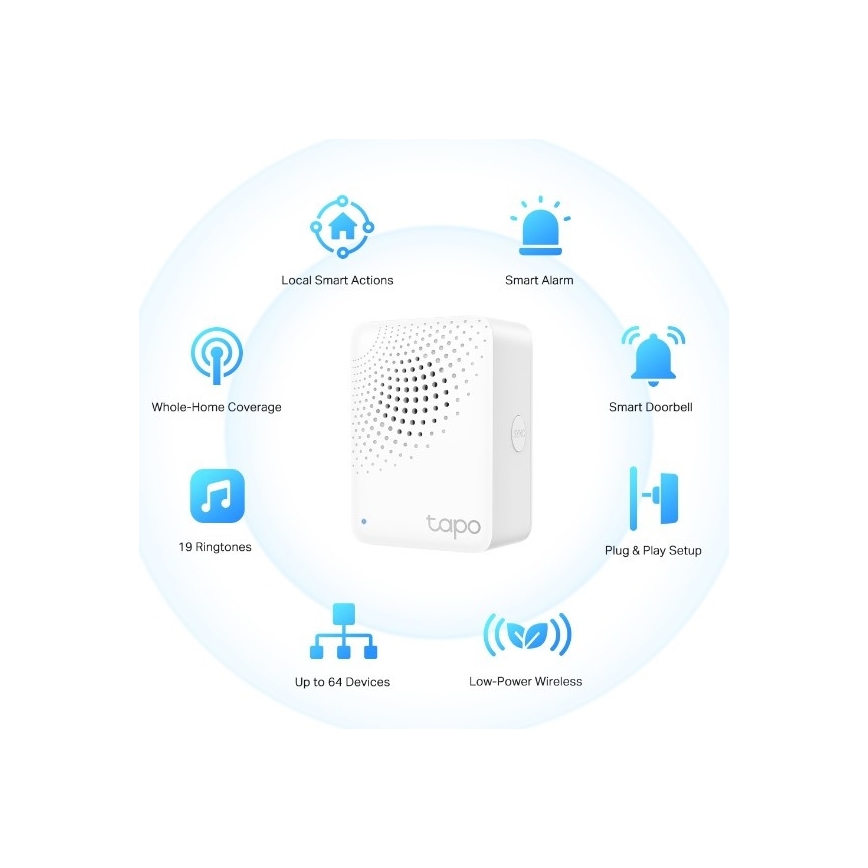 TP-Link - Inteligentná brána Hub MATTER Wi-Fi Tapo H100