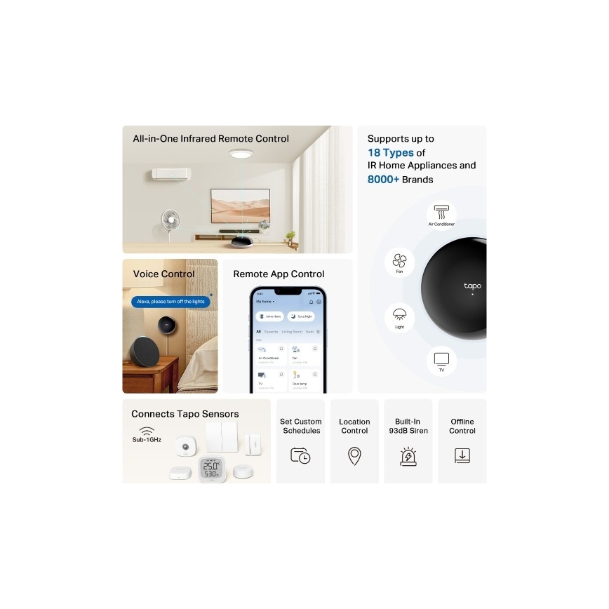 TP-Link - Inteligentná infračervená brána Hub Wi‑Fi