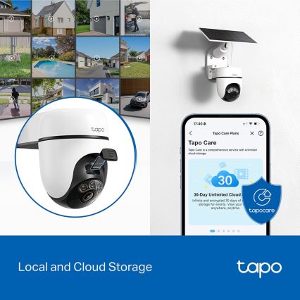 TP-Link - Inteligentná solárna kamera 5V IP65 Wi-Fi