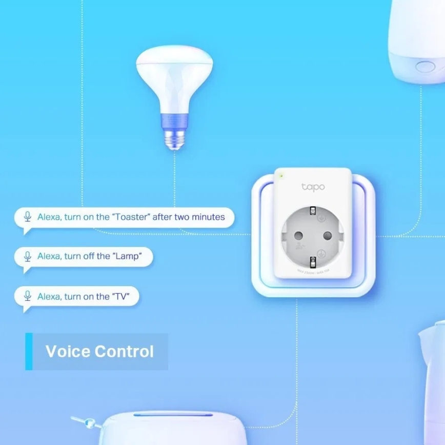TP-Link - Inteligentná zásuvka E 2300 W Wi-Fi
