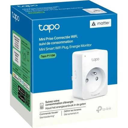 TP-Link - Inteligentná zásuvka E MATTER 3680W Wi-Fi