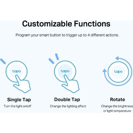 TP-Link - Inteligentné tlačidlo 1xCR2032 Wi-Fi