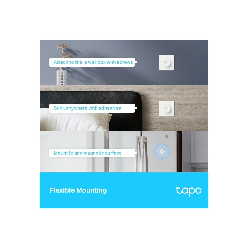 TP-Link - Inteligentný dotykový stmievač 1xCR2032 Wi-Fi