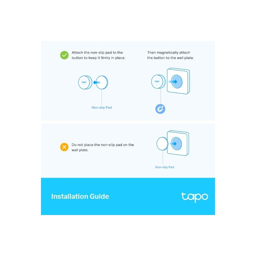TP-Link - Inteligentný dotykový stmievač 1xCR2032 Wi-Fi