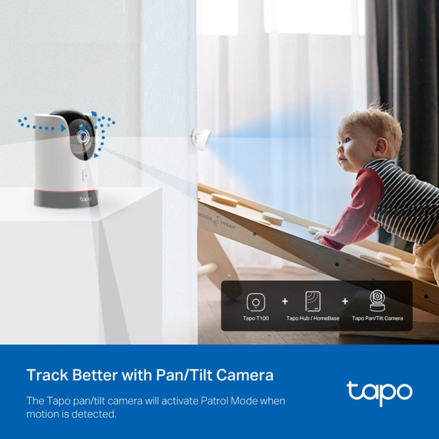 TP-Link - Inteligentný pohybový senzor 1xCR2450 Wi-Fi