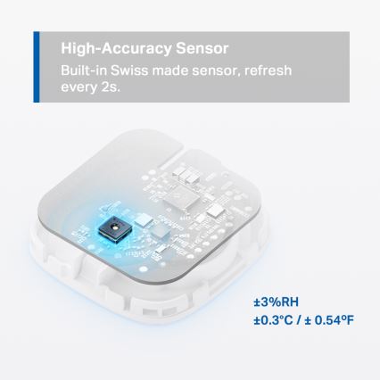 TP-Link - Inteligentný senzor na meranie teploty a vlhkosti 1xCR2450 Wi-Fi