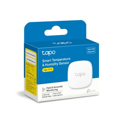 TP-Link - Inteligentný senzor na meranie teploty a vlhkosti 1xCR2450 Wi-Fi