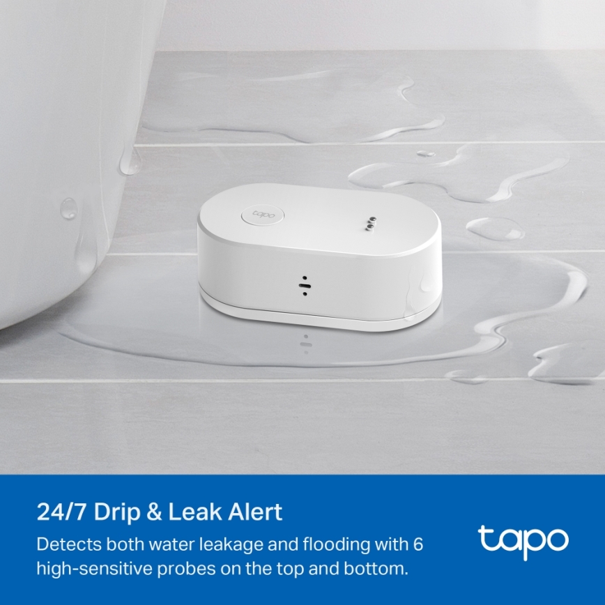 TP-Link - Inteligentný snímač úniku vody 2xAAA Wi-Fi