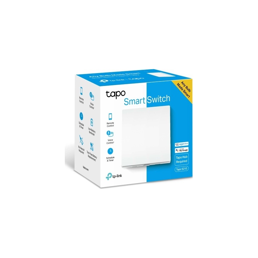 TP-Link - Inteligentný svetelný vypínač 2xAAA Wi-Fi