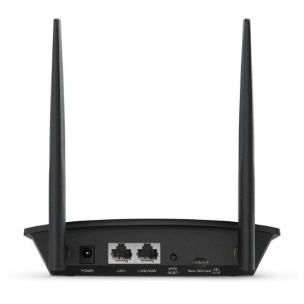 TP-Link - Router 4G LTE TL-MR100, bezdrôtový N 300 Mbps, Wi-Fi