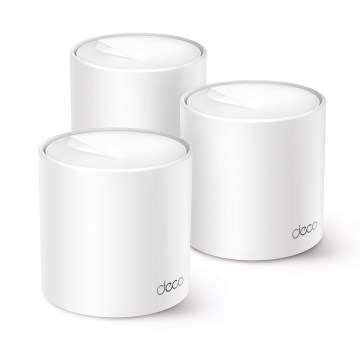 TP-Link - Sada 3× Wi‑Fi 6 mesh systém pre celú domácnosť Deco X10