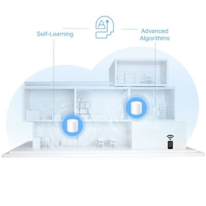 TP-Link - Sada 3× Wi‑Fi 6 mesh systém pre celú domácnosť Deco X10