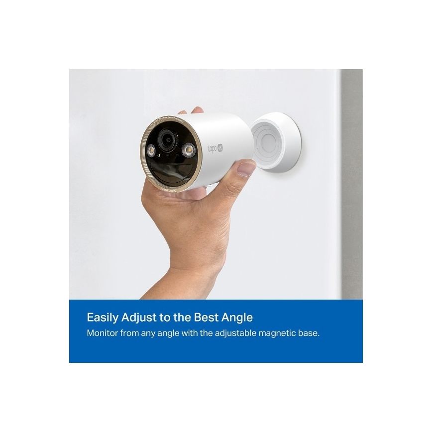 TP-Link - Vonkajšia kamera 10000 mAh IP66 Wi-Fi