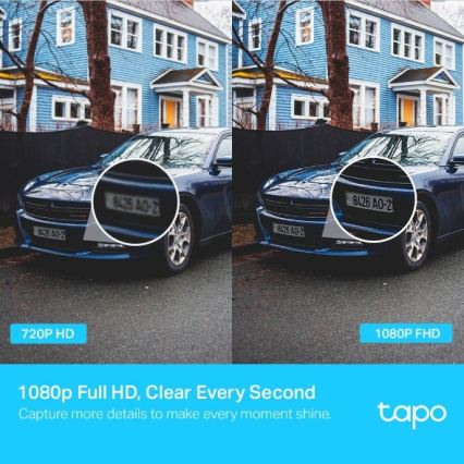 TP-Link - Vonkajšia kamera so senzorom IP65 Wi‑Fi