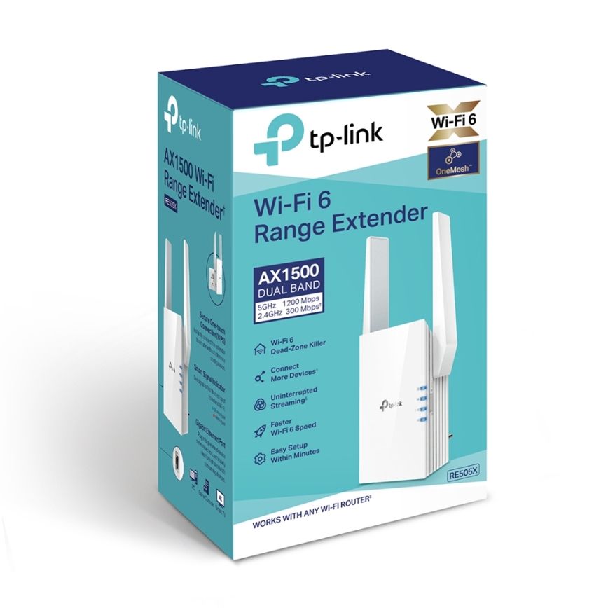 TP-Link - Wi-Fi 6 rozšírovač dosahu